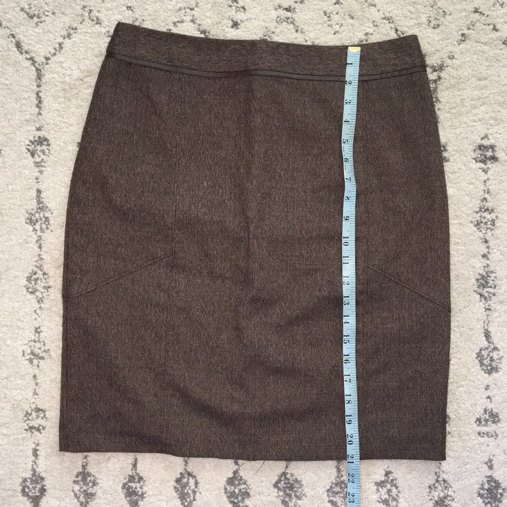 Brown Van Heusen Pencil Skirt